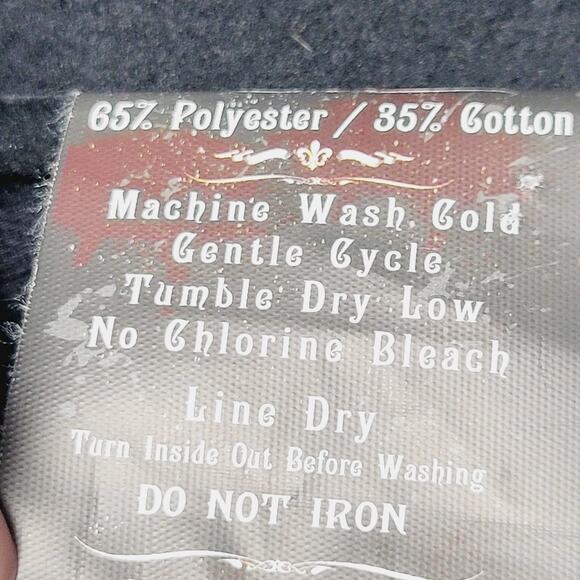 Club Chaos Hoodie 2X Sweatshirt Zip American Pride Flag Eagle Patriotic AOP Y2K - Picture 6 of 13